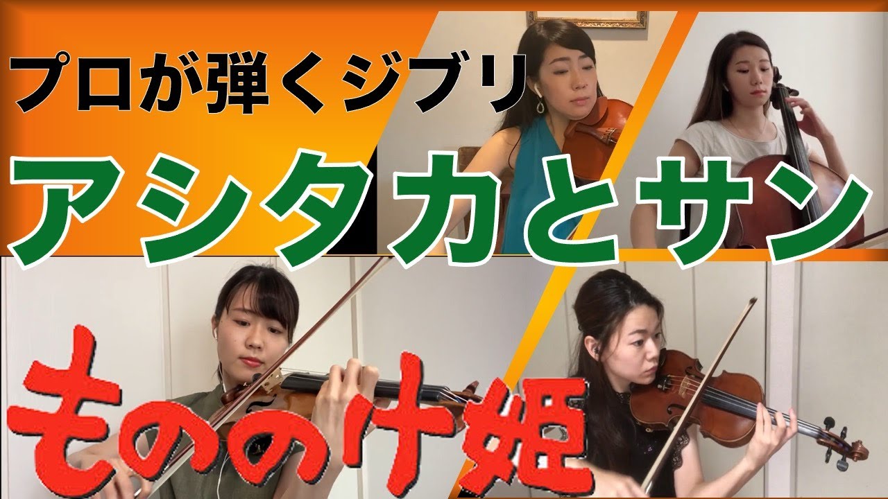ジブリ もののけ姫 より アシタカとサン 弾いてみた Youtube
