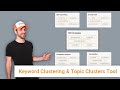 Steps to group keywords and create seo topic clusters with thruuu