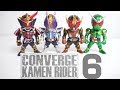 シークレット フルコンプ! CONVERGE KAMEN RIDER６ 全１０種 開封 コンバージ 仮面ライダー６ Figure 食玩 Japanese candy toys