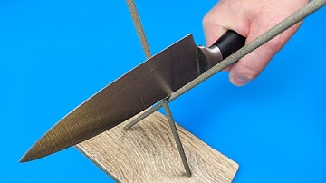 Razor Sharp Knife in 1 Minute! Best Knife Sharpener Review!!