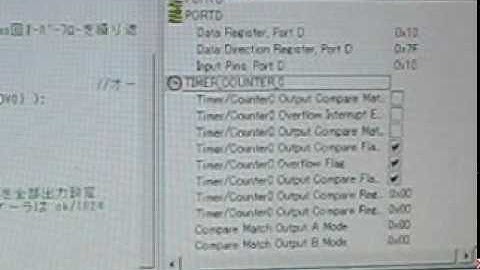 AVR Dragon　1-wiredデバッグ実行