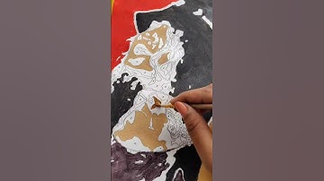 painting process of Eazy Arts PBN kit