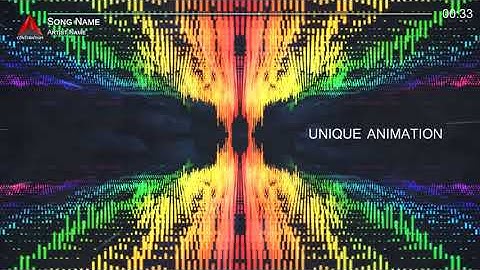 Audio React Music Visualizer 3D | After Effects template
