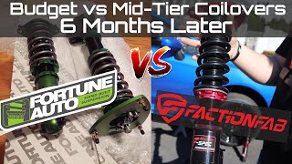 BUDGET vs MIDTIER Coilovers  10K Miles Later  Subaru WRX 15+