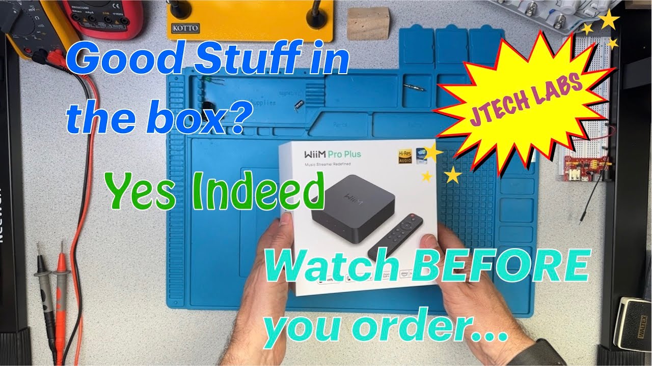 Unboxing WiiM Pro Plus Network Music Streamer - YouTube
