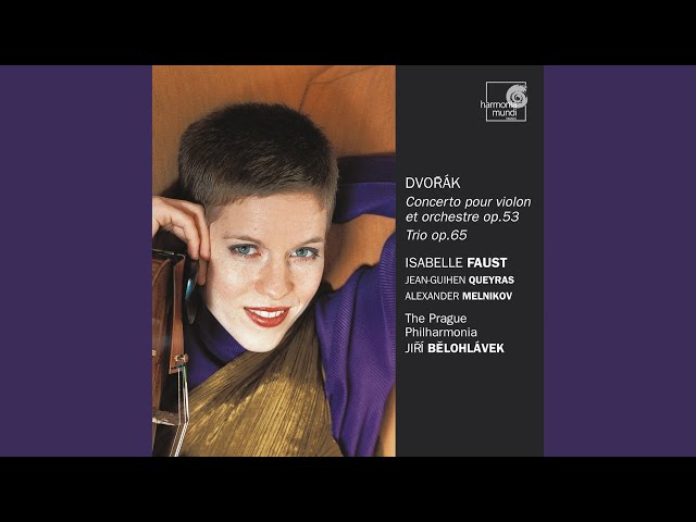 Dvorak - Concerto pour violon:dernier mvt : I.Faust / Orch Philh Prague / J.Belohlavec