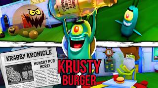 Save the Krusty Krab🍔- Day 1 TO 10 - Full Game Walkthrough + Ending - Roblox