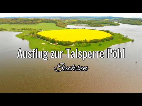 beautiful places in Saxony ---- Ausflug zur Talsperre Pöhl in Sachsen  4K ???