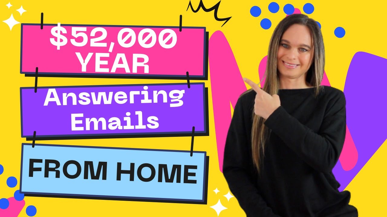 49,000 To 52,000 Year Answering EMAILS From Home No Degree Needed