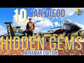 10 AMAZING Hidden Gems & Secret Spots of MIRAMAR in SAN DIEGO ! (MUST VISIT)