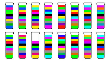ALL LEVELS in Water Sort Puzzle