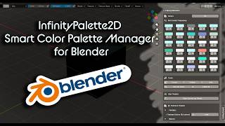 InfinityPalette2D - Smart Color Palette Manager for Blender screenshot 5