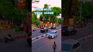 kota mini yang hidup #tiltshift tilt-shift video