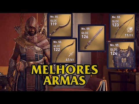 Vídeo: Armas Do Assassin's Creed Origins - Como As Armas Amaldiçoadas E Lendárias Funcionam E Mais Explicações