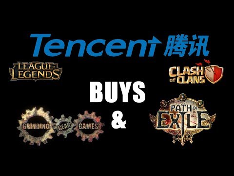 Tencent (लीग ऑफ लीजेंड्स, क्लैश ऑफ क्लंस) 80% पाथ ऑफ एक्साइल एंड ग्राइंडिंग गियर गेम्स खरीदता है