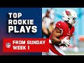 Top Rookie Plays from Sunday Week 1!