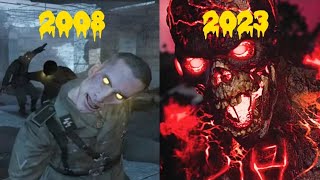 Evolution of Call of Duty Zombies 2008-2023