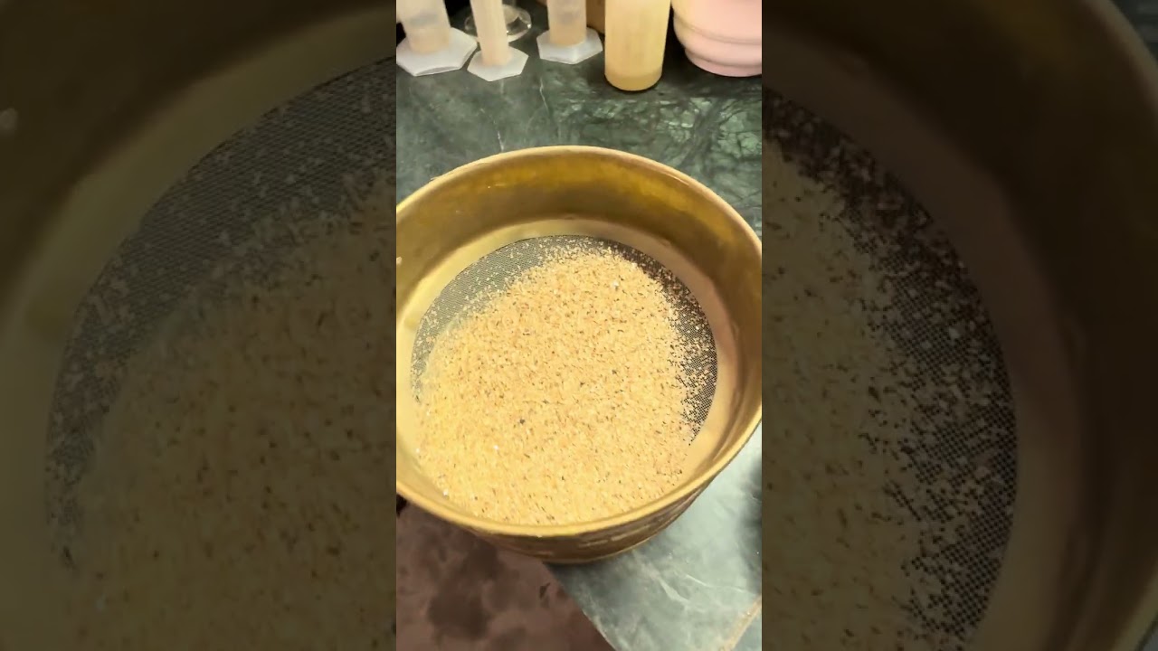 Fine aggregate sieve analysis 