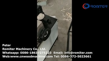 Automatic Low Cost Ice Cream Stick Chamfering Machine for Ukraine Customer