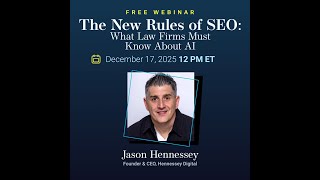 New Rules of Law Firm SEO & AI Search from an 8-Figure Agency CEO
