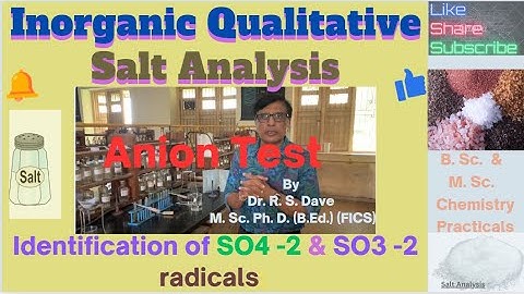 Inorg. Chemistry Practical: #chemistry #practical #UGC CSIR NET Exam