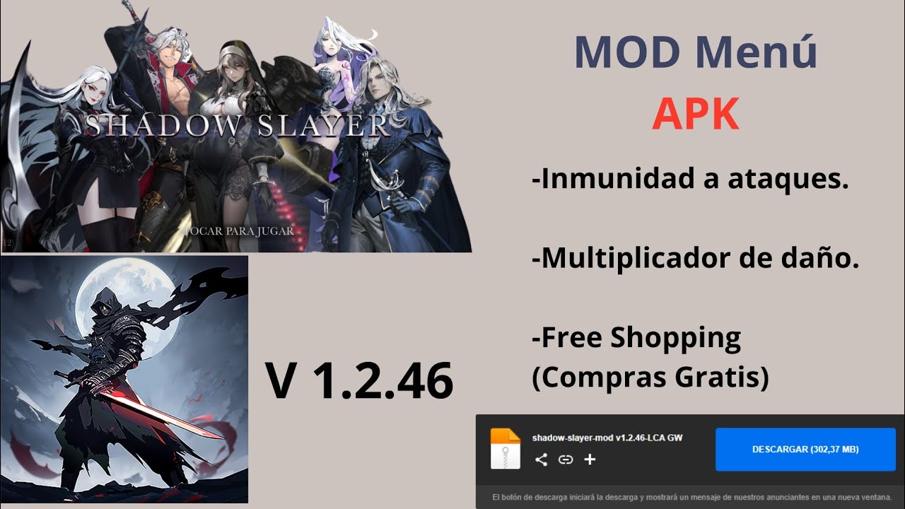 D3SCARGA YA!!!- Shadow Slayer Mod-Versión 1.2.46