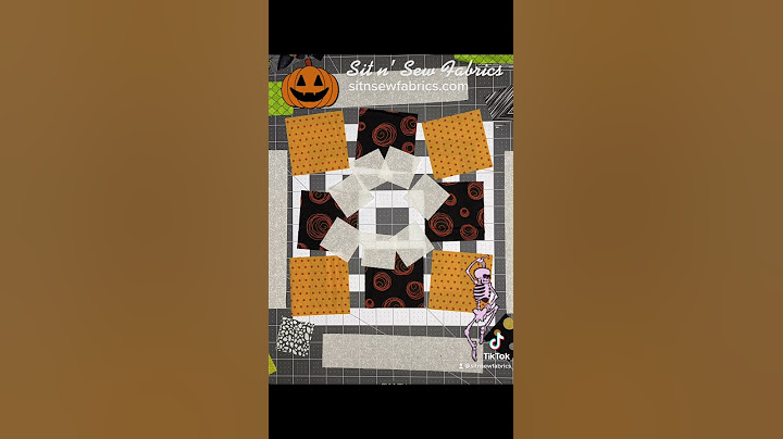Spellbinding Scrappy Star Quilt (TikTok)