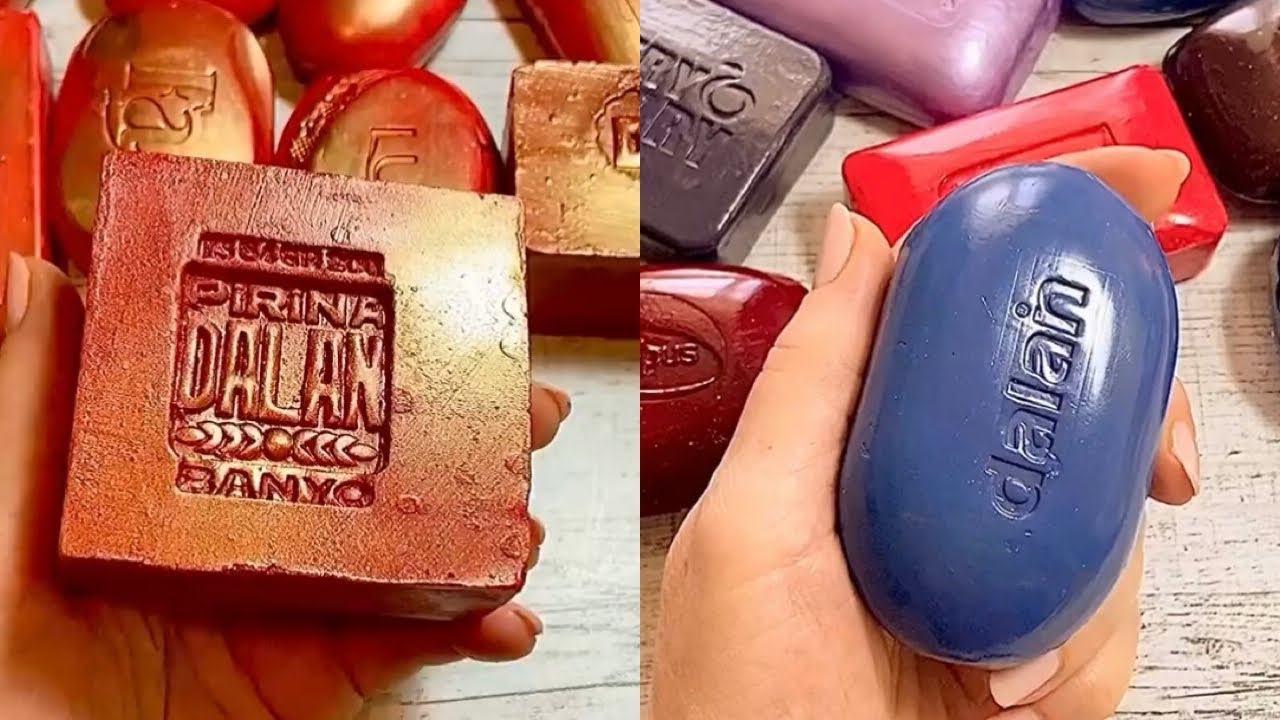 АСМР мыло Soap cutting ASMR