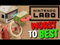 Ranking Every Nintendo Labo Kit