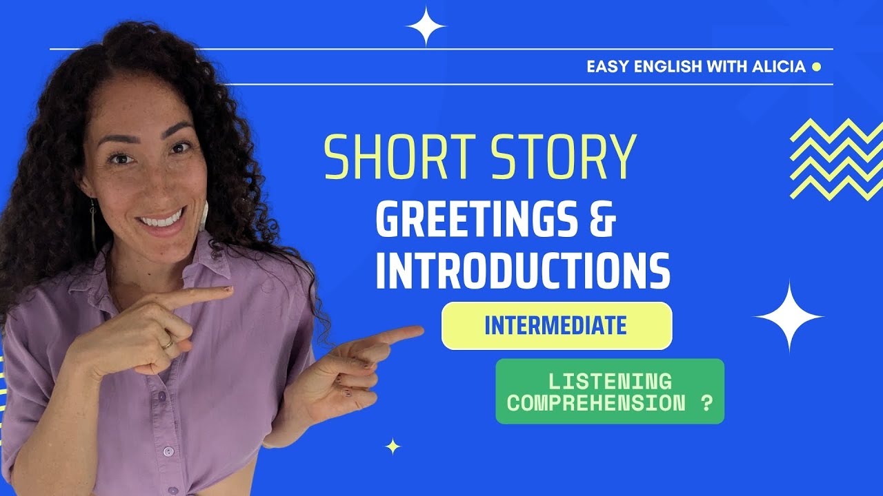 Introductions Fun 🗣️ Learn #English with a Fun Short #Story | #Greetings & #Introductions ...