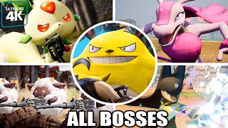 Palworld  All Bosses (With Cutscenes) 4K 60FPS UHD PC