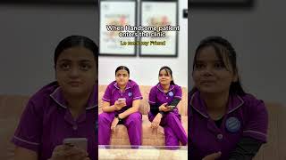 Handsome patient aaye aur female staffs Ka blush mode ON ho jaye #funny #blissclinic #reels #viral
