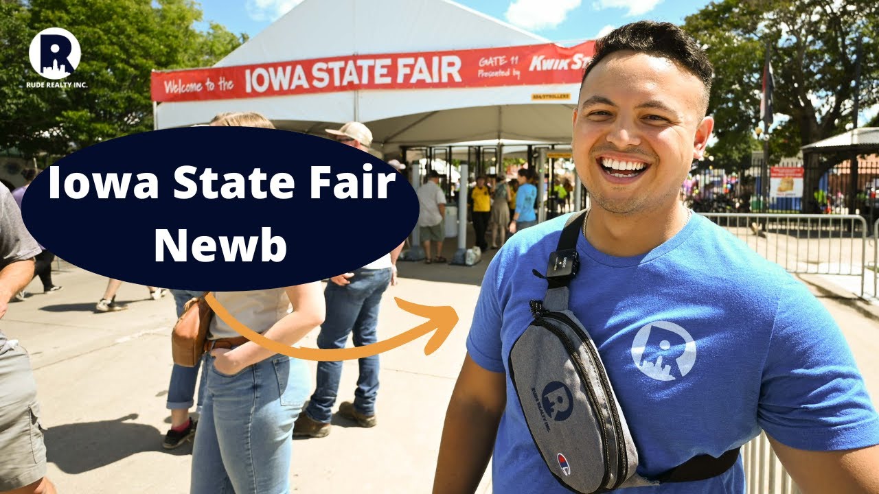Lunch at the Iowa State Fair 2023 - YouTube