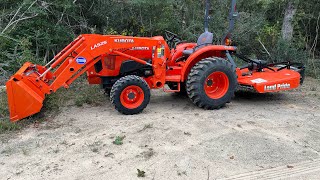 Kubota tractor clogged fuel line . Engine stalling. L3301