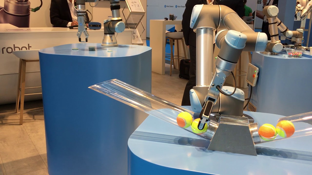 OnRobot RG6 Pick and Place Application at Automatica 2018