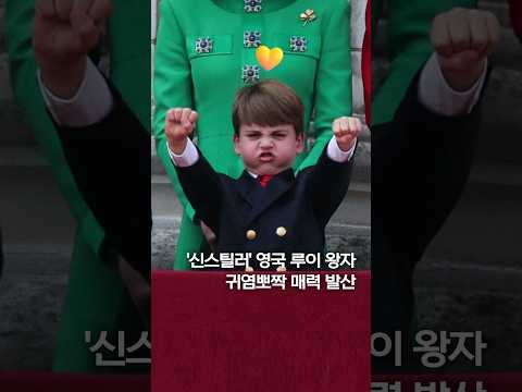 &amp;#39;신스틸러&amp;#39; 영국 루이 왕자…귀염뽀짝 매력 발산 #shorts