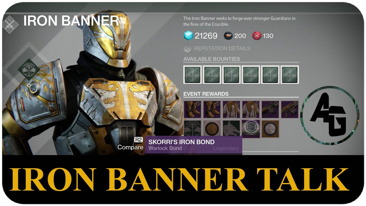 Destiny IRON BANNER REWARDS this week & if they are WORTH Pursuing!