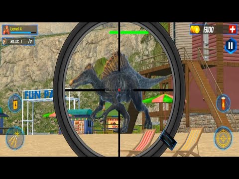 Dinosaur Hunting Games 3D 2023 Android Gameplay - 2 - YouTube