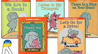 42 min 5 Books of An Elephant and Piggie - Animated and Read Aloud
