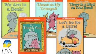 42 min 5 Books of An Elephant and Piggie  Animated and Read Aloud