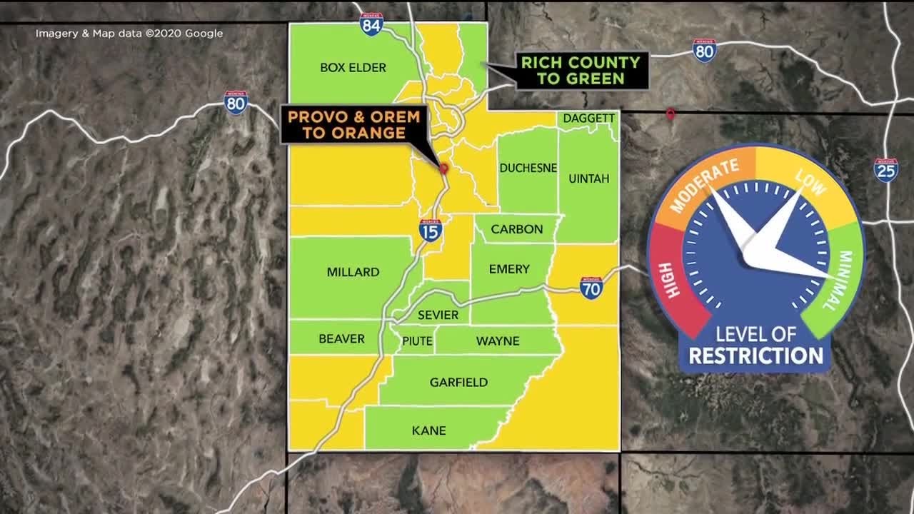 Provo, Orem to move to orange on COVID-19 restriction ...