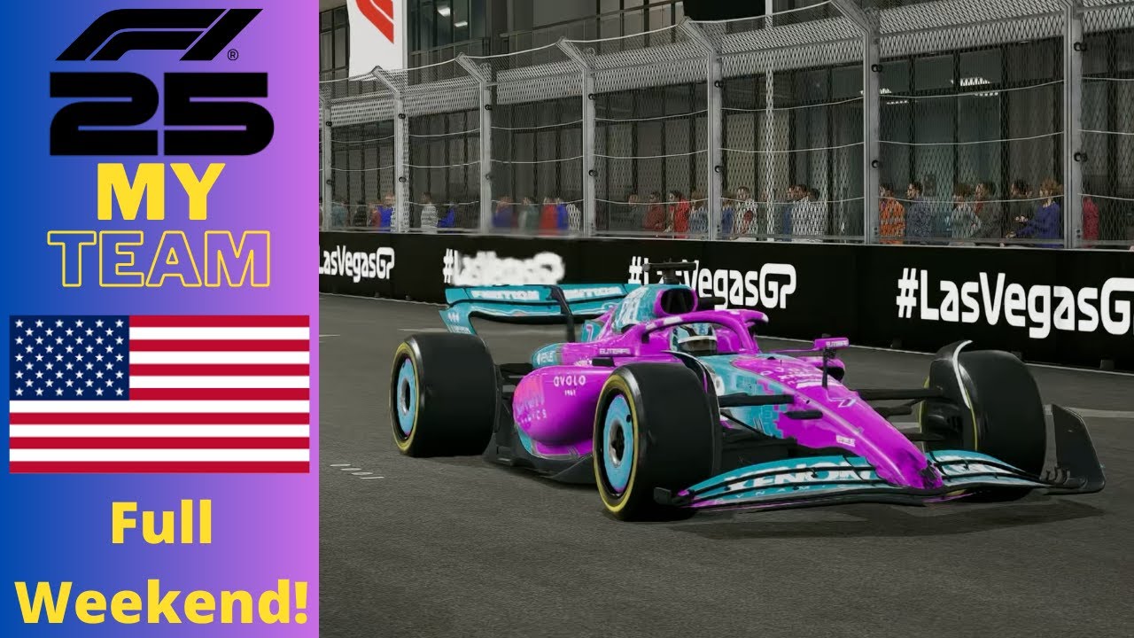 F1 25 My Team!: S2EP23: Las Vegas - Full Weekend