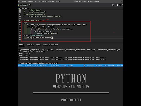 58 Manipulando archivos con Python