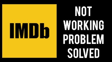 How To Solve IMDb App Not Working(Not Open) Problem|| Rsha26 Solutions