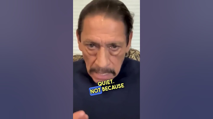 Danny Trejo Reveals The REAL Reason He Became An Actor
