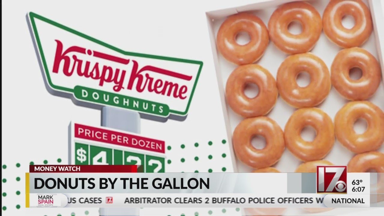 Krispy Kreme offers dozen doughnuts at national average gas price ...