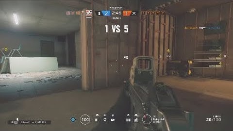 1v5 Ace Clutch [All HS] | RAINBOW 6 SIEGE