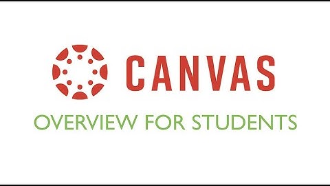 Canvas Overview for Students