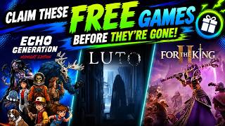 Claim These FREE Games Before They're Gone!