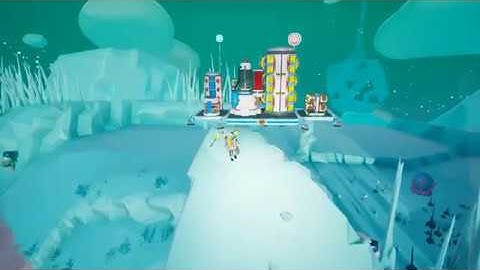 ASTRONEER | Activating a gateway chamber with jetpack